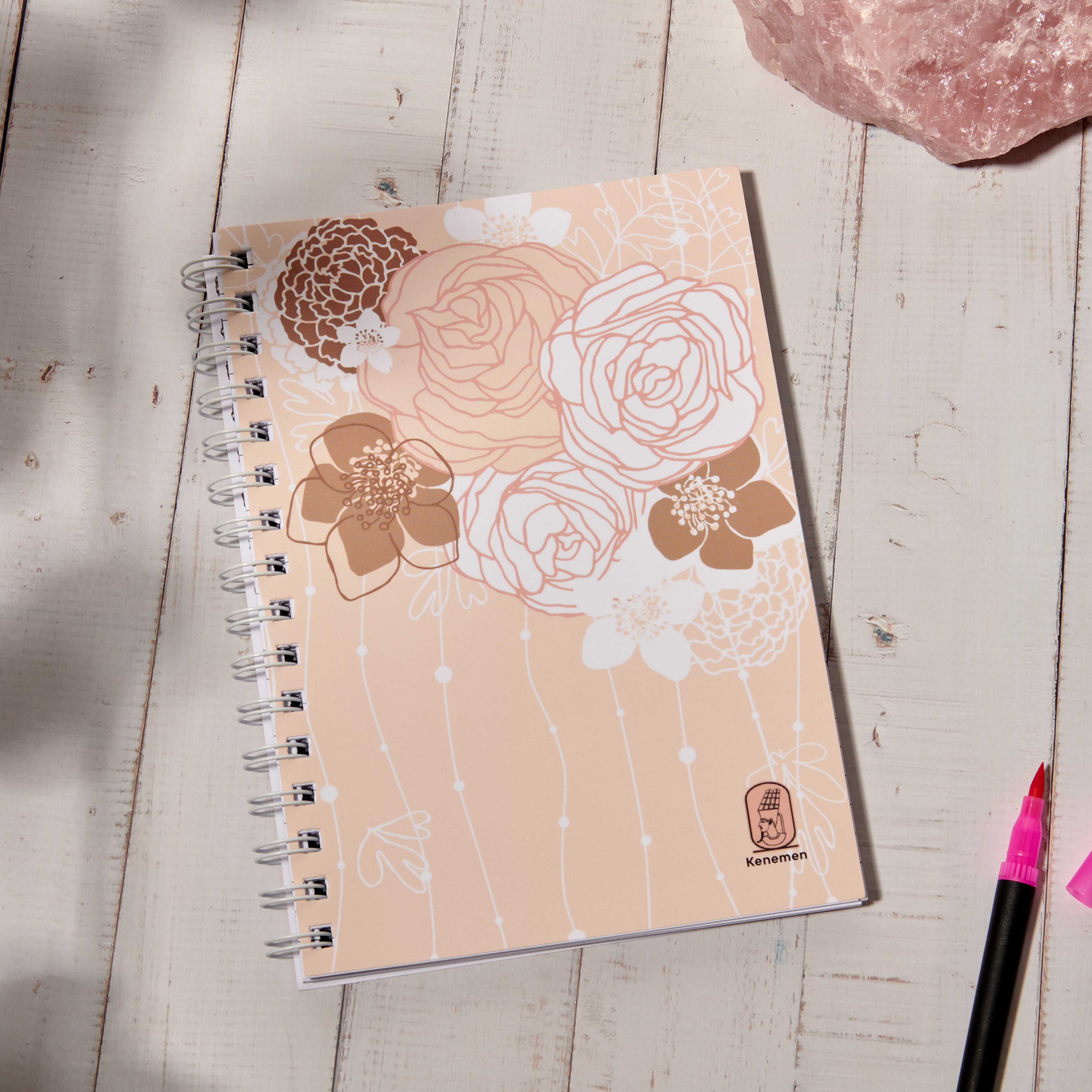 Flower Pink Notebook